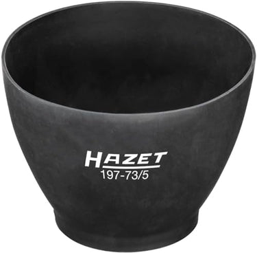 HAZET Gips-Becher Satz 197-73/5 I Inhalt: 5x Gipsbecher I Anrühren von Gips, weicher Gipsbecher aus Gummi – Herausbrechen von harten Gipsresten problemlos möglich im Sale